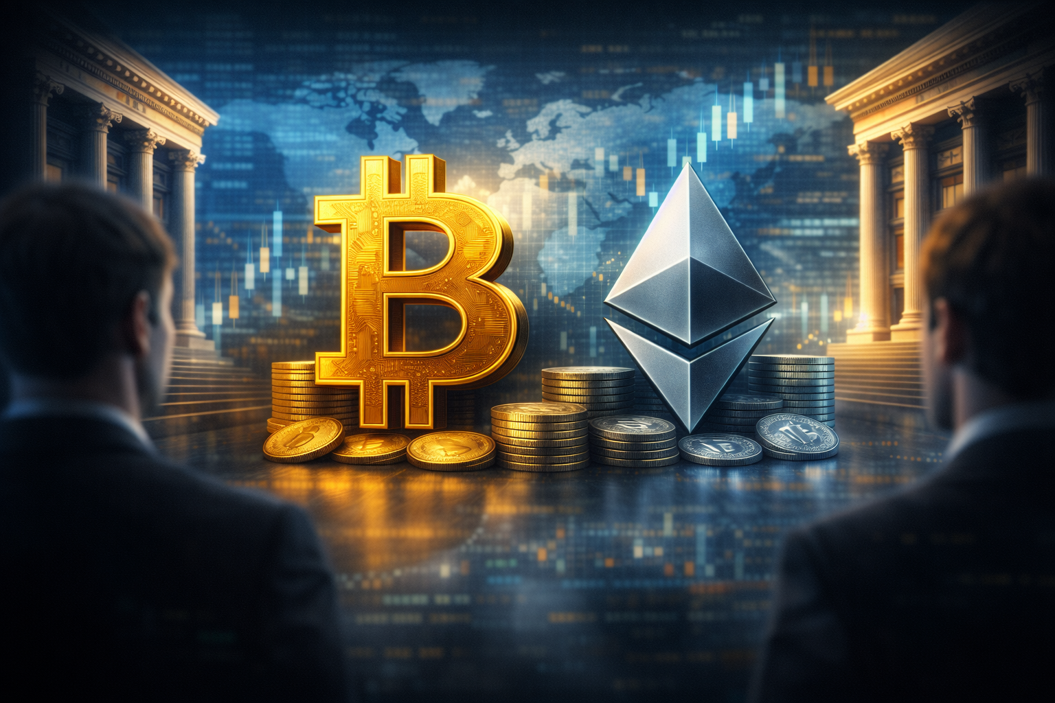 Bitcoin and Ethereum